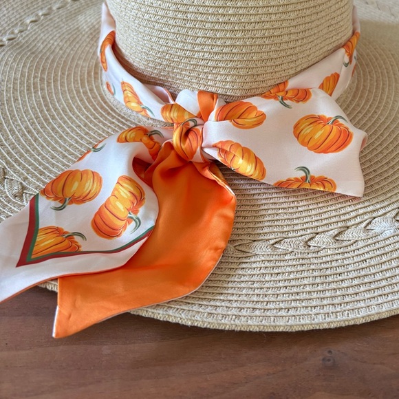 Accessories - Pumpkin Twilly Scarf